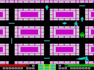 Superman: The Game screenshot 2 for ZX Spectrum